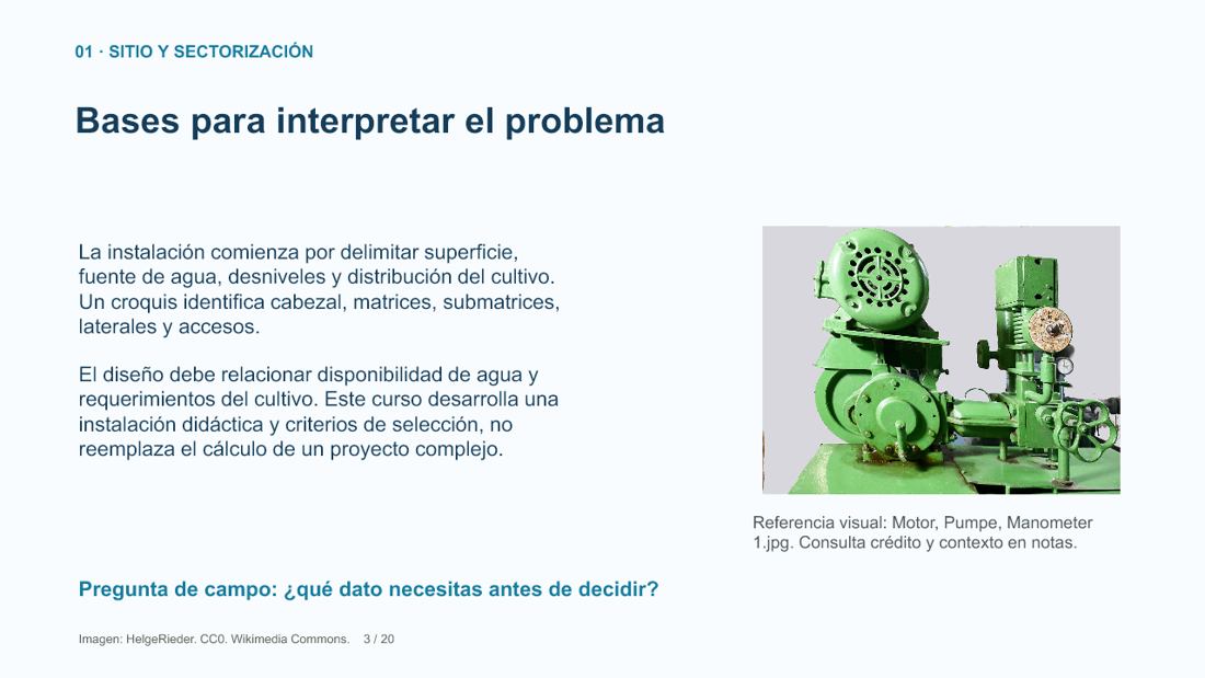 Bases para interpretar el problema